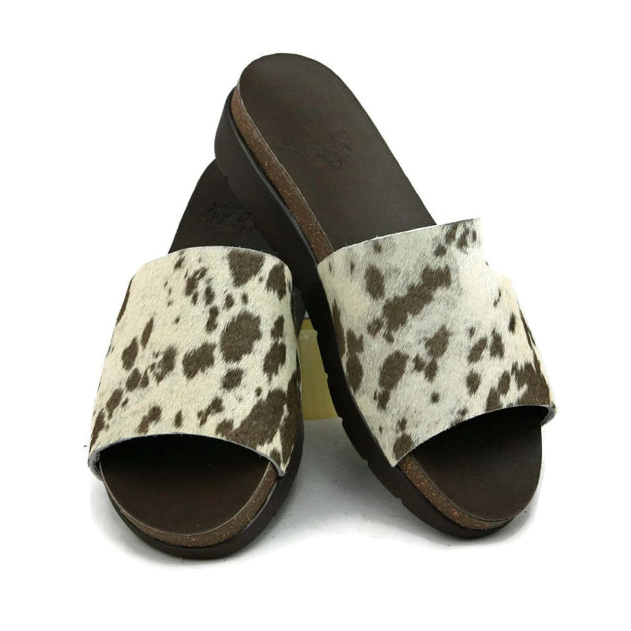 cowhide wedges