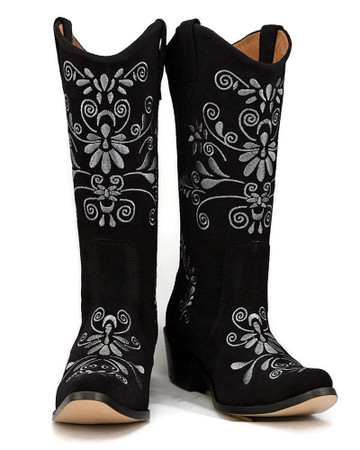 Jasmine Cowgirl Black w/Dk. Grey Stitch