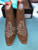  Size 9.5 Ankle boots - Honey w/ Cream stitch