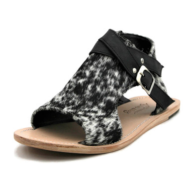 Catalog And Online Exclusives  Talbots Women Fiji Twist Nappa Sandals  Ivory/India Ink • Dirty Alex