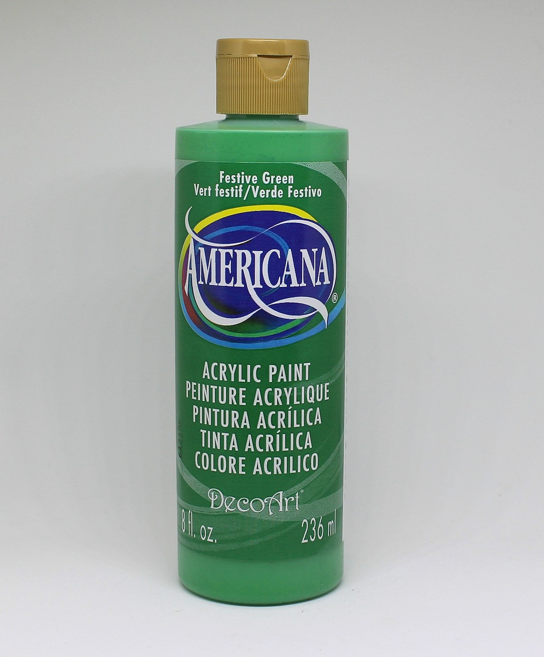 DecoArt Acrylic Paint Green 8 oz - Gaunt Industries