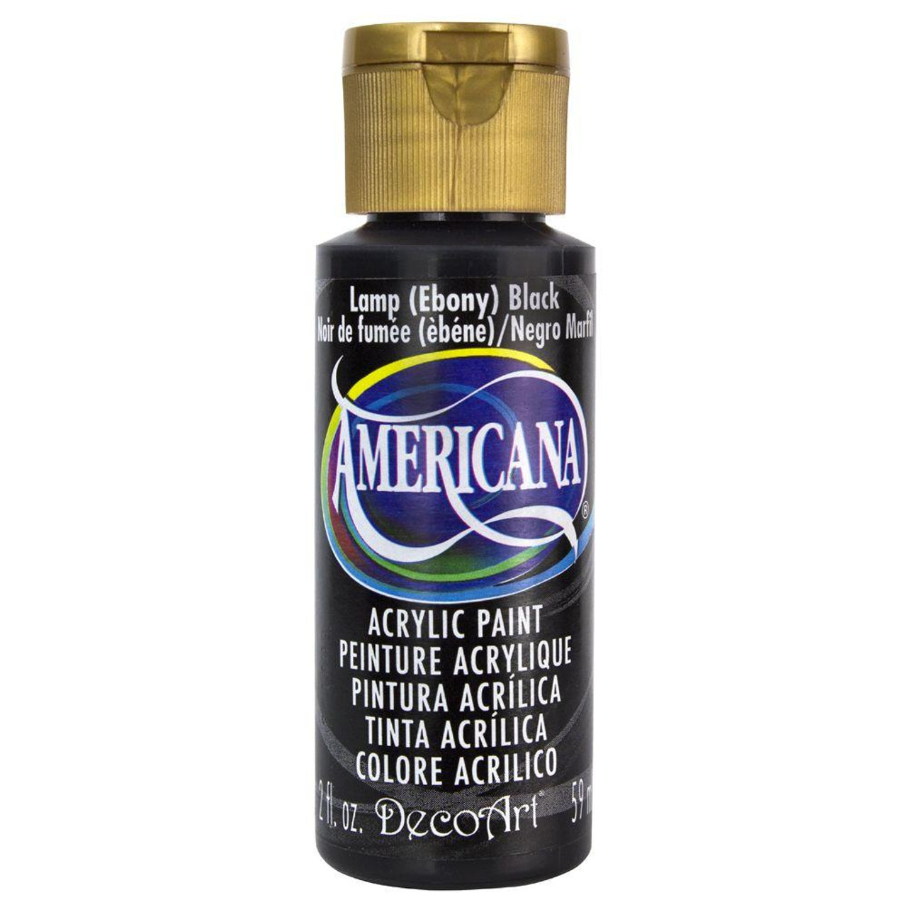 DecoArt Americana Acrylic Paint - 12 Ct Basic Assorted Acrylic Paints Value  Pack - Medium Viscosity Water Based Multi Surface Acrylic Paint Set for