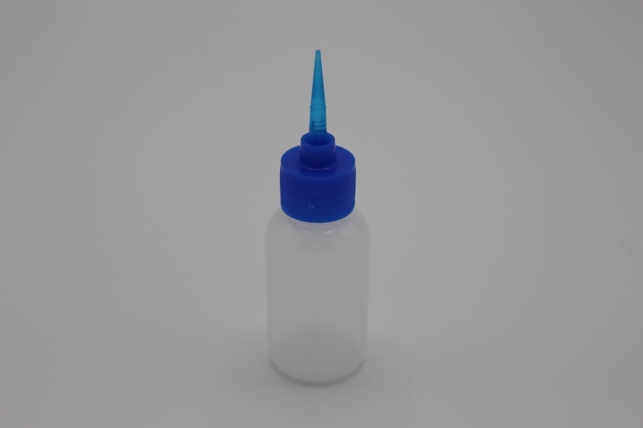 Decoration Craft Bottle - 1 Ounce Plastic 24 Gauge Taper tip