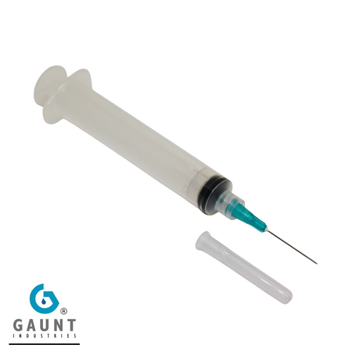 HYPO-SY10-25 - Acrylic Cement Applicator
10 cc Plastic Syringe with 23 gauge x 1" long stainless steel needle