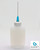 HYPO-200*1.5 - Watercolor Paint Applicator Oiler Boiler
1-1/4 Ounce LDPE Oval Plastic Bottle with 25 gauge x 1-1/2" long stainless steel needle
for extra reach