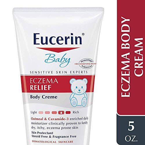 Eucerin Baby Eczema Relief Body - Steroid & Fragrance Free for 3+ Months of Age -