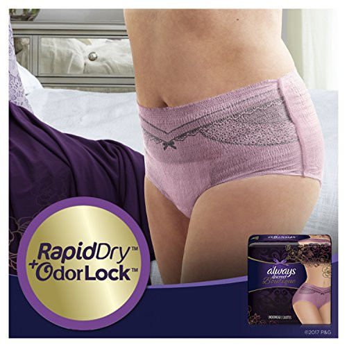 Always Discreet Boutique Incontinence Underwear Maximum Protection