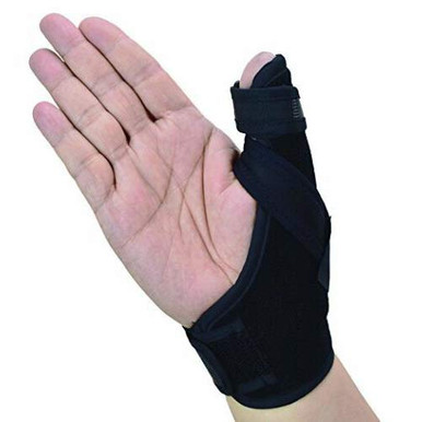 Copper Compression Recovery Thumb Brace - Guaranteed Highest Copper Thumb  Spica Splint for Arthritis Tendonitis. Fits Both Right Hand and Left Hand.