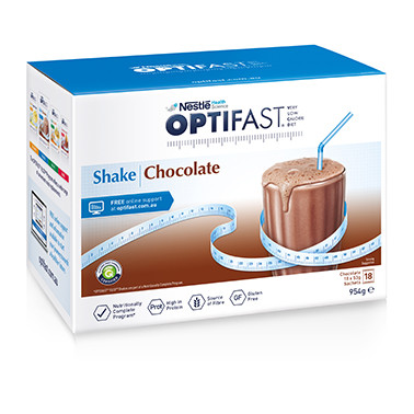 Optifast VLCD Shake Chocolate 18 x 53g online in Australia at Blooms The Chemist