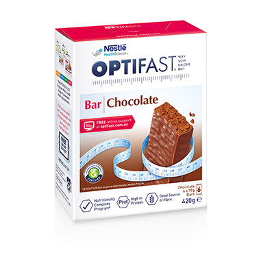 Optifast VLCD Chocolate Bar online in Australia at Blooms The Chemist