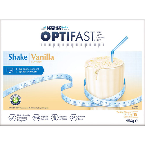 Optifast VLCD Vanilla 18 online in Australia at Blooms The Chemist