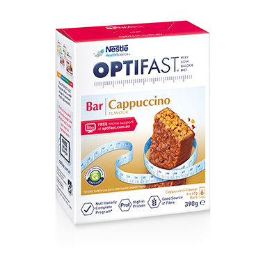 Optifast VLCD Bar Cappuccino in Australia at Blooms The Chemist