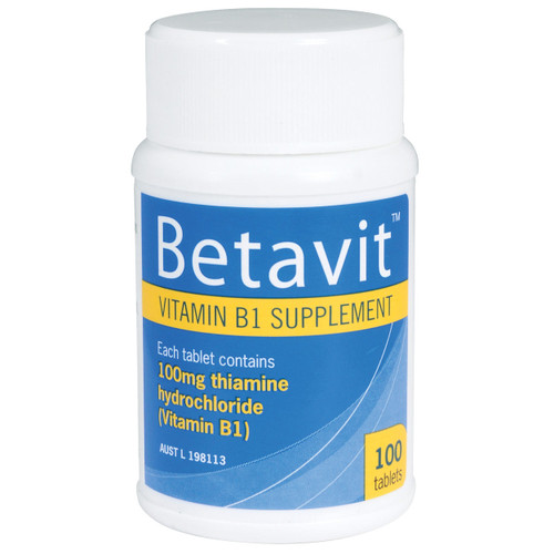 Betavit Vitamin B1 in Australia at Blooms The Chemist