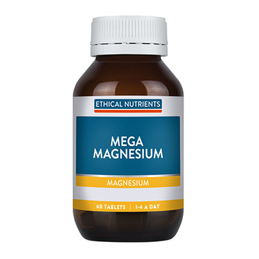 Ethical Nutrients Mega Magnesium 60 Tablets at Blooms The Chemist