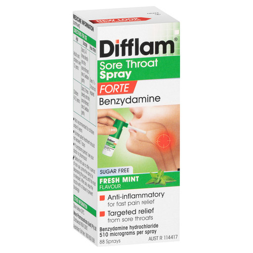 Difflam Sore Throat Spray in Australia at Blooms The Chemist