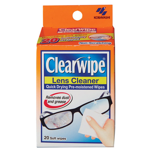 Clearwipe Lens Cleaner - 20 pack
