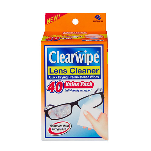 Clearwipe Lens Cleaner - 40 Pack