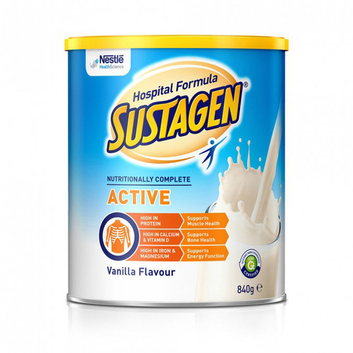 Sustagen Hospital Formula Active Vanilla 840g by Blooms The Chemist