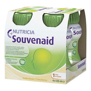 Souvenaid Vanilla 125ml - 4 Pack by Blooms The Chemist