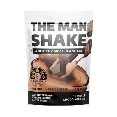 The Man Shake Chocolate 840g by Blooms The Chemist