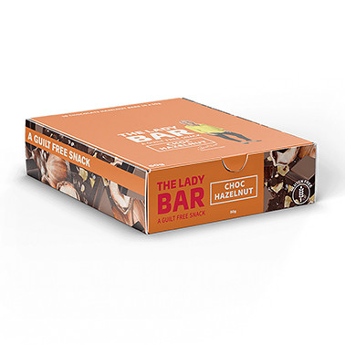 The Lady Bar Choc Hazelnut 50g - Pack of 10 at Blooms The Chemist