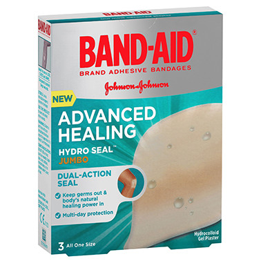 Band-Aid Advanced Healing Hydro Seal Jumbo 3 Pack at Blooms The Chemist