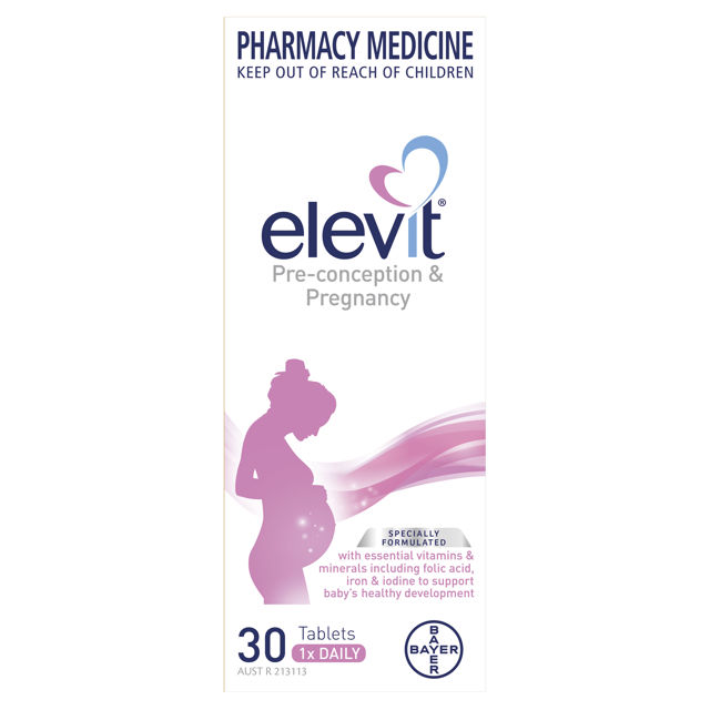 Elevit Pre-conception and Pregnancy Multivitamin Tablets 100 pack (100 days)