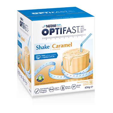 Optifast VLCD Caramel Shake 53g - 12 Pack