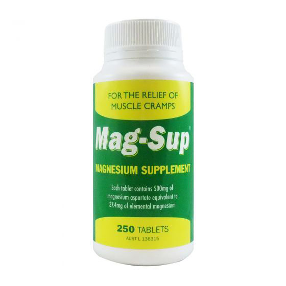Mag-Sup Magnesium Supplement 500mg  - 250 Tablets