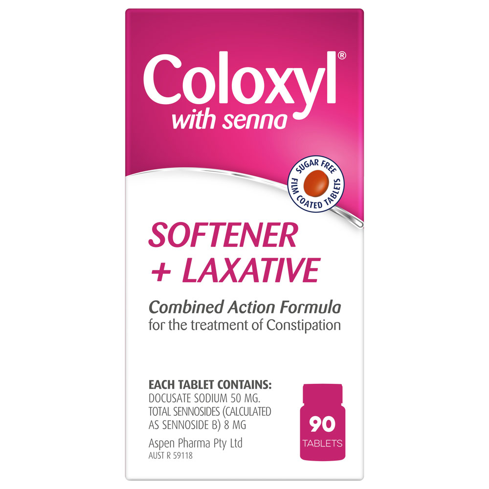 Coloxyl with Senna - 90 Tablets