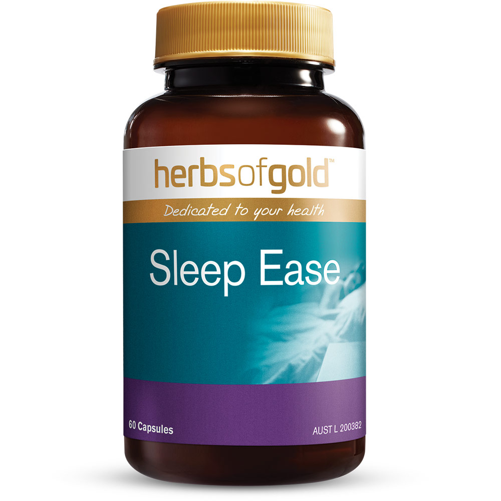 Herbs Of Gold Sleep Ease - 60 Capsules