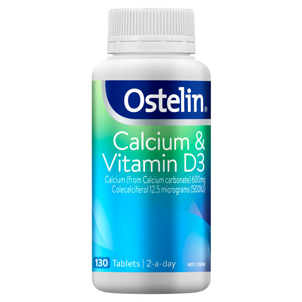 Ostelin Calcium & Vitamin D3 - 130 Tablets