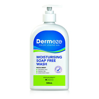 Dermeze Moistursing Soap Free Wash 500ml
