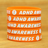 40 of ADHD Awareness Wristbands