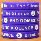 3 of Domestic Violence Wristbands