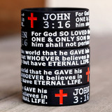 2 of John 3:16 God So Loved the World Wristbands