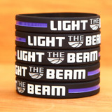20 of Light the Beam Wristbands