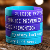 10 of Suicide Prevention Wristbands