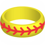 Two (2) of Softball Silicone Rings