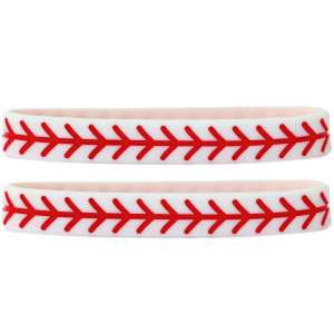 2 Baseball Wristbands