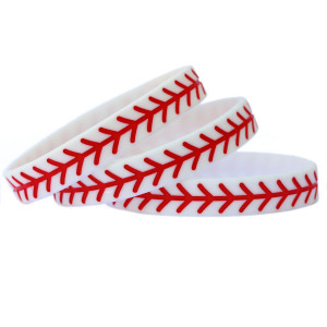 3 Baseball Wristbands