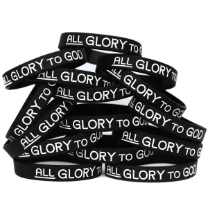 15 of All Glory to God Wristbands