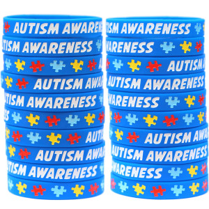 20 of Autism Awareness Wristbands