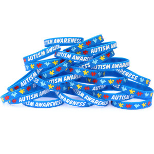 25 of Autism Awareness Wristbands