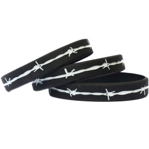 3 of Barbed Wire Wristbands 3 of Barbed Wire Wristbands