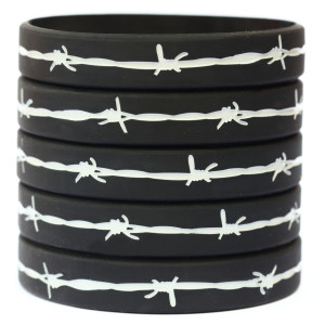 5 of Barbed Wire Wristbands
