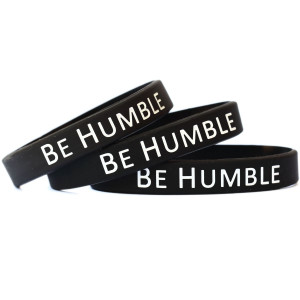 3 of Be Humble Wristbands