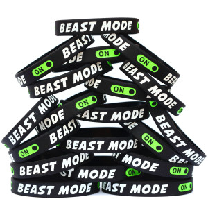 20 of Beast Mode Wristbands