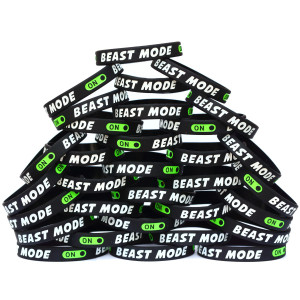 30 of Beast Mode Wristbands