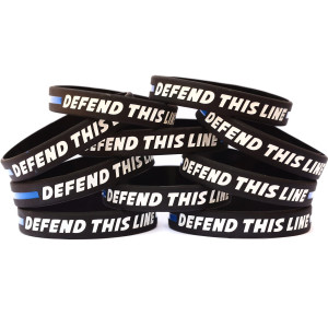 10 of Defend this Line Wristbands 10 of Defend this Line Wristbands